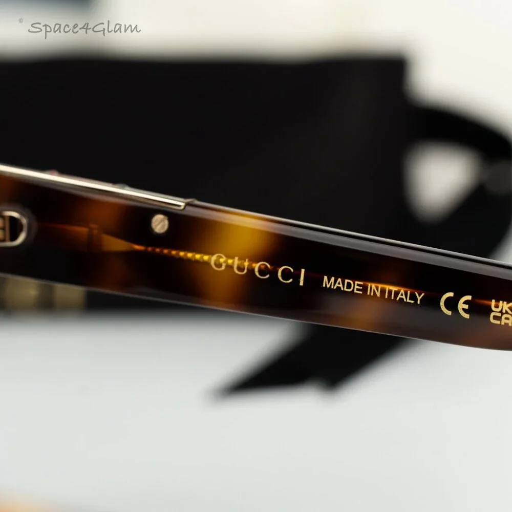 Gucci Men Sunglasses Havana Grey Square GG1889S 004 BRAND NEW